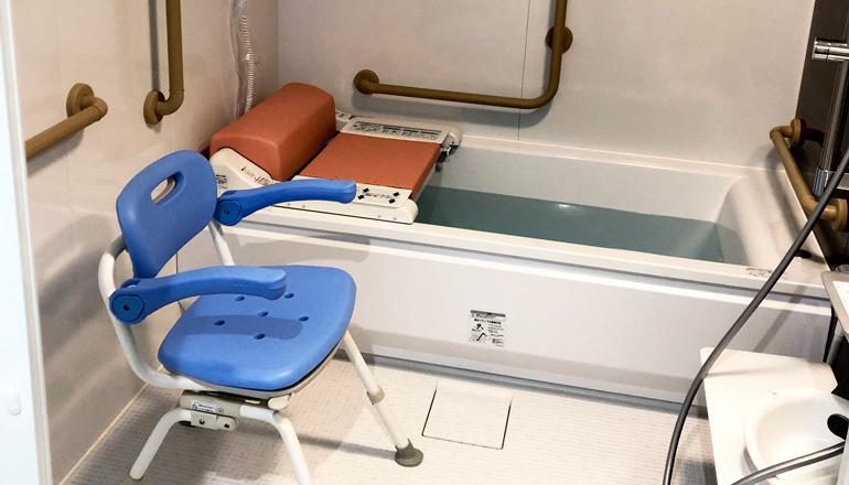 安全確保のための手すり設置